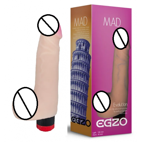 Вибратор EGZO Ciberskin V006 ( 19 см х 4,5 см )