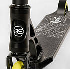 Трюковий самокат Best Scooter колеса 110 мм, HIC-система, ПЕГІ, алюмінієвий диск і дека, ширина керма 55 см, фото 9