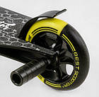 Трюковий самокат Best Scooter колеса 110 мм, HIC-система, ПЕГІ, алюмінієвий диск і дека, ширина керма 55 см, фото 2