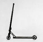 Трюковий самокат Best Scooter колеса 110 мм, HIC-система, ПЕГІ, алюмінієвий диск і дека, ширина керма 55 см, фото 9