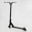 Трюковий самокат Best Scooter колеса 110 мм, HIC-система, ПЕГІ, алюмінієвий диск і дека, ширина керма 55 см, фото 7