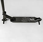 Трюковий самокат Best Scooter колеса 110 мм, HIC-система, ПЕГІ, алюмінієвий диск і дека, ширина керма 55 см, фото 2