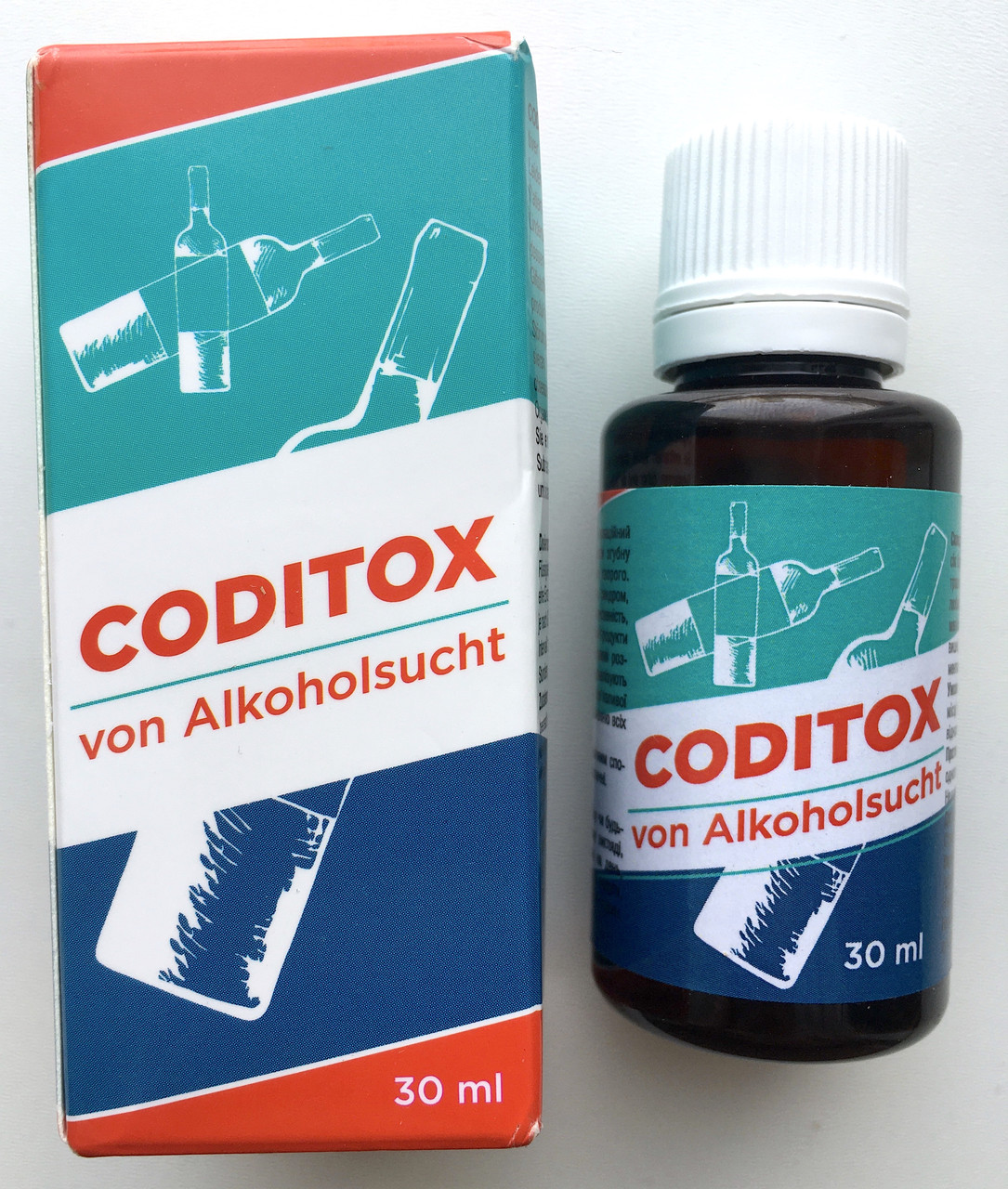 Coditox - краплі від алкогольної залежності Кодітокс