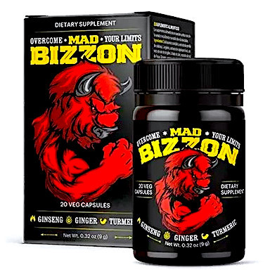 Mad Bizon капсули для потенції, препарат для підвищення потенції Мад Бізон