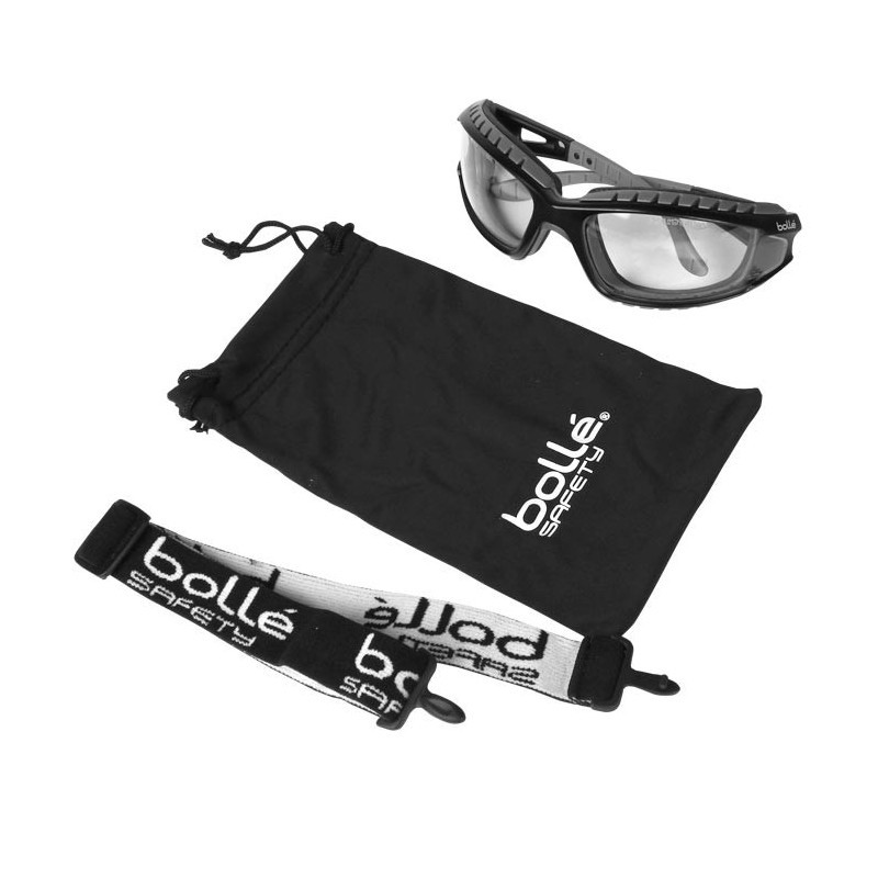 Тактические очки с повышенной прочностью линз Bolle Tracker II Clear 15645000 - фото 2 - id-p1626530853