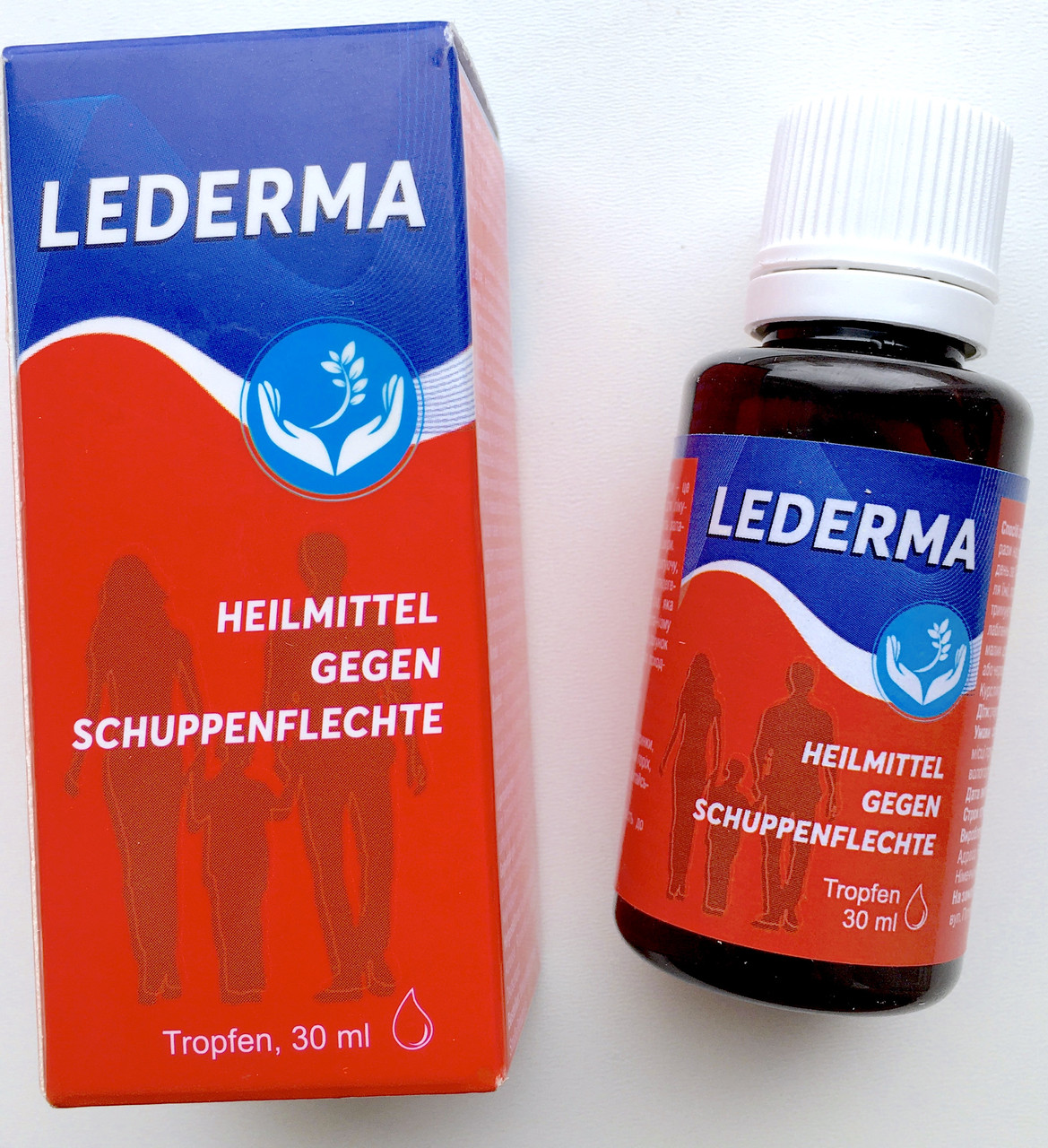 LEDERMA - краплі від псоріазу (Ледерма), усунення сверблячки та запалення