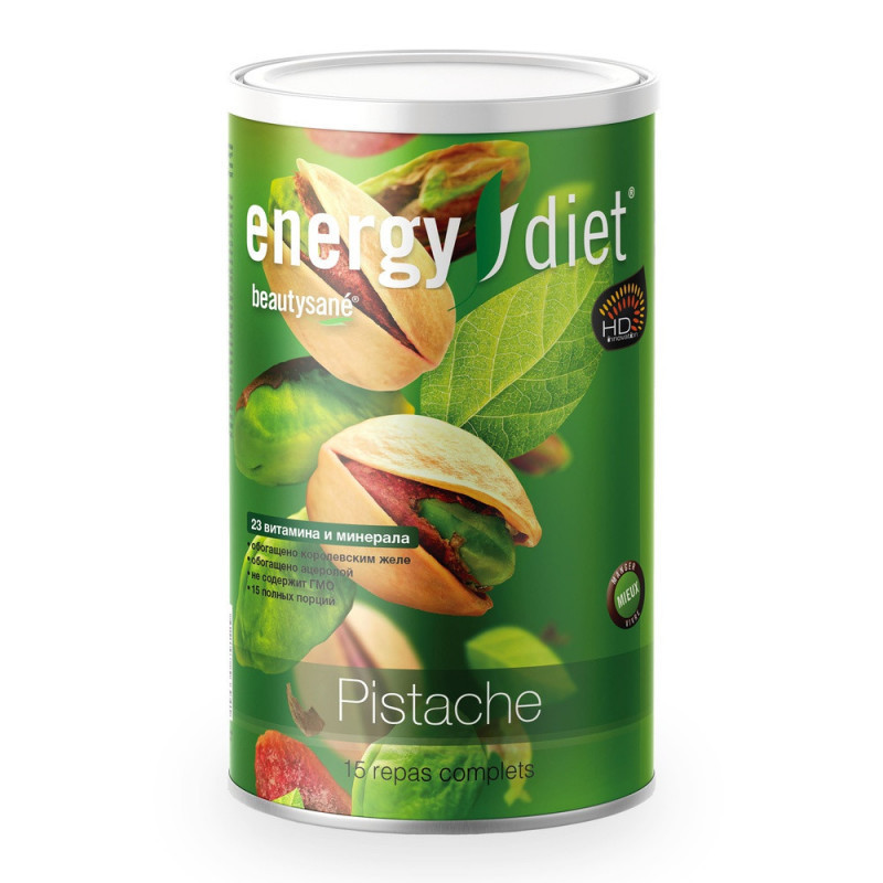 Energy Diet HD - коктейль для схуднення та зниження ваги (Енерджі Дієт - Дієта Без Голоду) смак фісташки