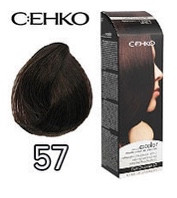 C:EHKO 57 Темный шоколад Стойкая крем- краска для волос Сенко C:COLOR Permanent Coloration - фото 1 - id-p1626525263