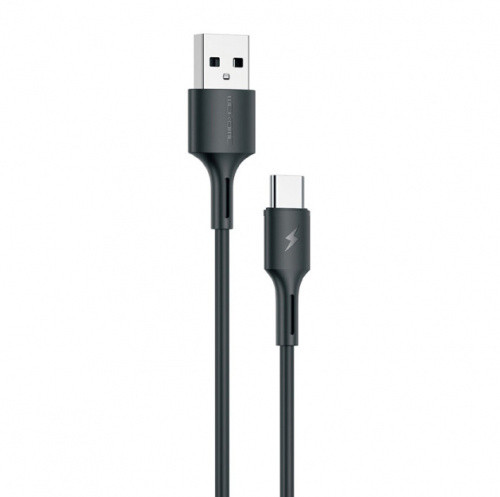 Кабель Remax WK Design WDC-136a USB - Type-C (1m) (Чорний)