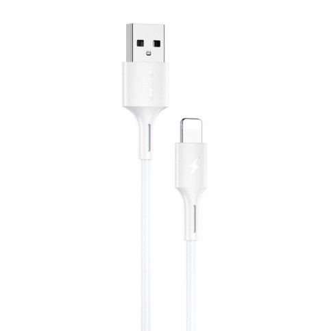 Кабель Remax WK Design WDC-136i USB - Lightning (1m) (Білий)