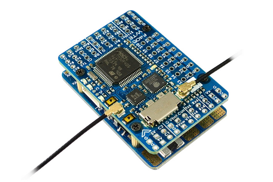 Полётний контроллер Matek F405 WTE для дронів з GPS та OSD для стабільного польоту