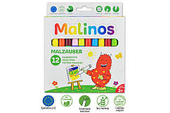 Чарівні фломастери які міняють колір MALINOS Malzauber 12 (10 + 2) шт