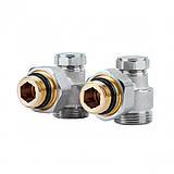 Вентилі для радіаторів із нижнім під'єднанням