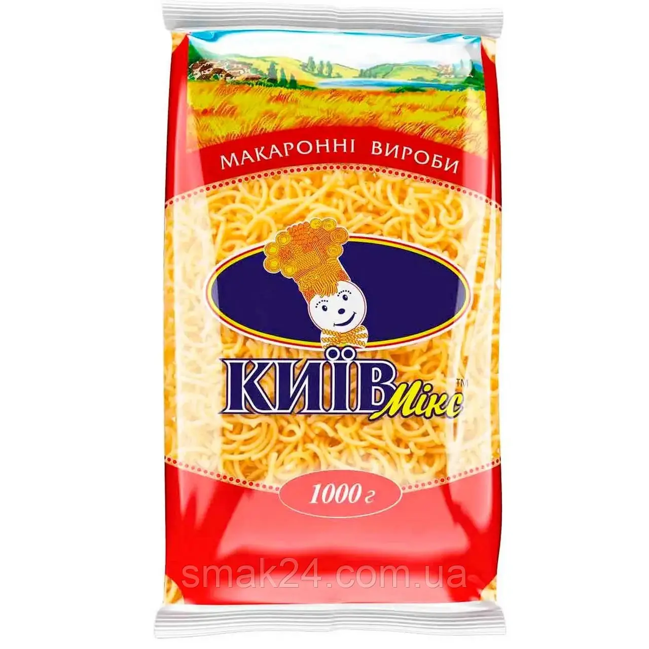 Макаронні вироби Черв'ячки Київ Мікс 1кг
