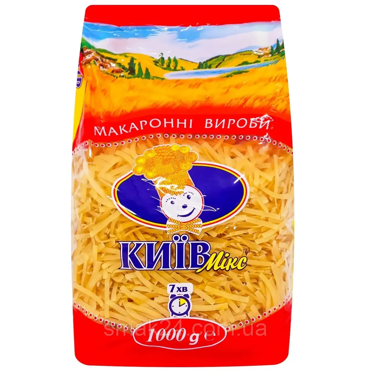 Макаронні вироби Локшина Київ Мікс 1кг