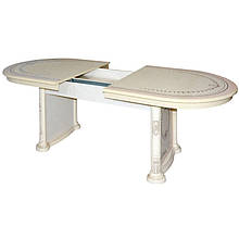 Стіл розсувний Вівальді піно/піно лак Світ Меблів