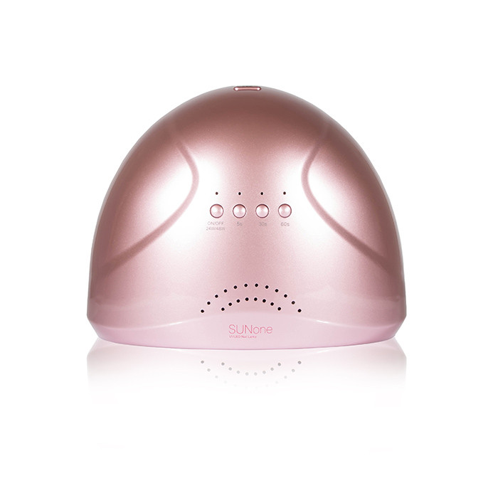 Лампа для манікюру SUN 1 UV + LED 48W, рожева, фото 1