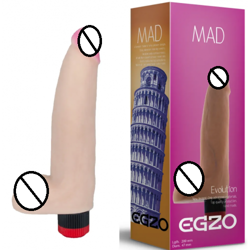 Вибратор EGZO Ciberskin V002 ( 20 см х 4,7 см )  Супер шоп