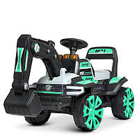 Детский электромобиль Трактор Bambi Racer M 4838BR-15 бирюзовый, Time Toys