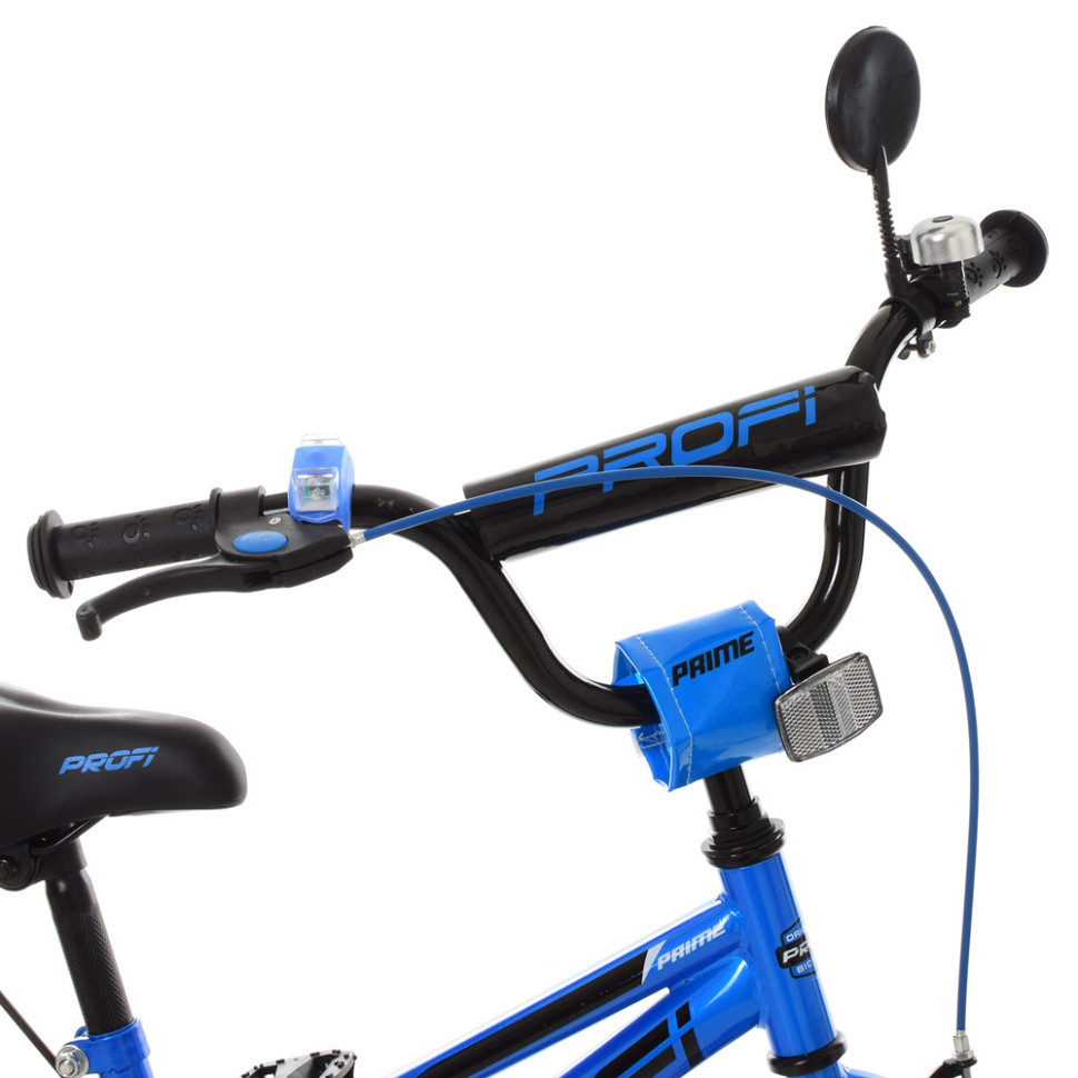 Велосипед детский PROF1 Y18223 18 дюймов, синий, Time Toys - фото 4 - id-p1626571221