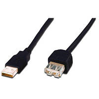 Новинка Дата кабель USB 2.0 AM/AF 3.0m Digitus (AK-300200-030-S) !