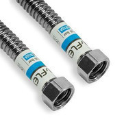 Шланг гофрований вода 3/4" ВВ 40 см ECO-FLEX