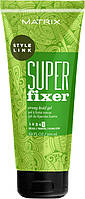 Гель сильной фиксации для укладки волос Matrix Style Link Super Fixer Strong Hold Gel 200 мл.