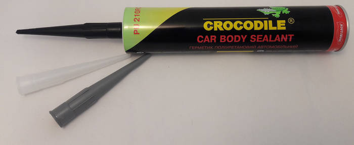 Герметик полиуретановый для швов Crocodile (Крокодил) 310мл Черный (ID ...