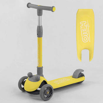 Самокат триколісний Best Scooter, жовтий D-0449