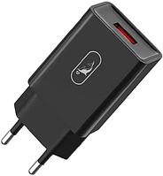 ЗП SkyDolphin SC36 Travel Charger x1USB/2.4A, Black