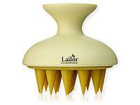 Массажер для кожи головы Lador Dermatical Scalp Massager Shampoo Brush Olive (8809789630956)