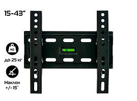 Кріплення для телевізора настінне (кронштейн) 15-43" V-20T (7484)