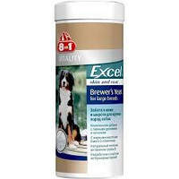 8in1 (8в1) Vitality Excel Brewers Yeast -for large breeds Витаминная добавка для собак крупных пород 80 таб.