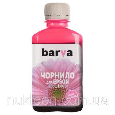 Популярний! Чорнило Barva EPSON L800/L810/L850/L1800 (T6736) 180г LIGHT MAGENTA (L800-419) - Краща якість тільки на Nukleon.com.ua