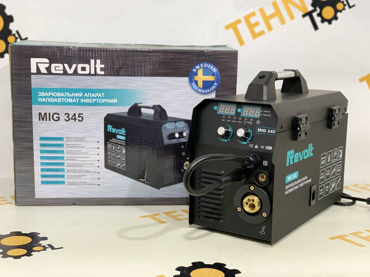 Зварювальний напівавтомат Revolt MIG 345, фото 1