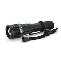 Ліхтарик Bailong BL-8373, 8-10 год роботи, алюміній, Bailong Li-ion 18650, АЗП, ЗЗП, BOX