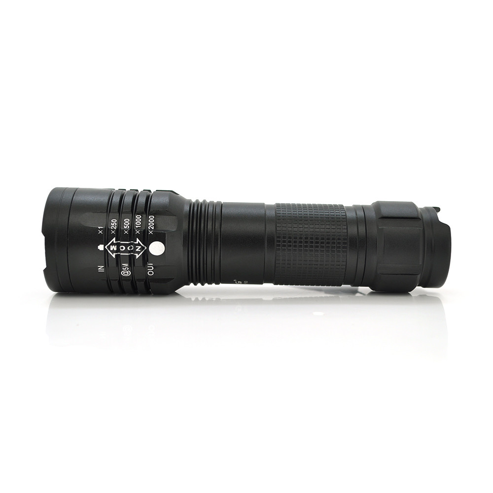 Ліхтарик Bailong BL-8900-T6, Creeion-T, 4 різ., Zoom, корпус алюміній, водостійкий, ударостійкий, 18650