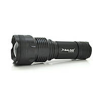 Ліхтарик Bailong BL-P09-P50, Creeion-T, 3 різ., Zoom, корпус алюміній, водостійкий, ударостійкий, 18650