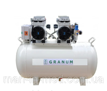 Безмасляний компресор Granum-200 в Звукоізолюючому Шкафу., фото 1