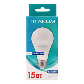 LED лампа Videx TITANUM A60 15W E27 4100K