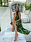 Літній принтований сарафан з довгою асиметричною спідницею (р. S-L) 58PL4106, фото 4