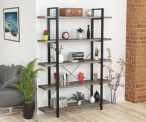 Стелаж Сингл-5-135 Loft Design Дуб Палена