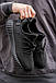 Жіночі Кросівки Adidas Yeezy Boost 350 All Black 37-41, фото 3