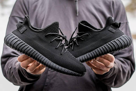 Adidas boost all black hotsell
