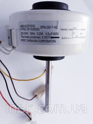 Мотор вентилятора внутреннего блока кондиционера LG 4681A20151A, цена ...