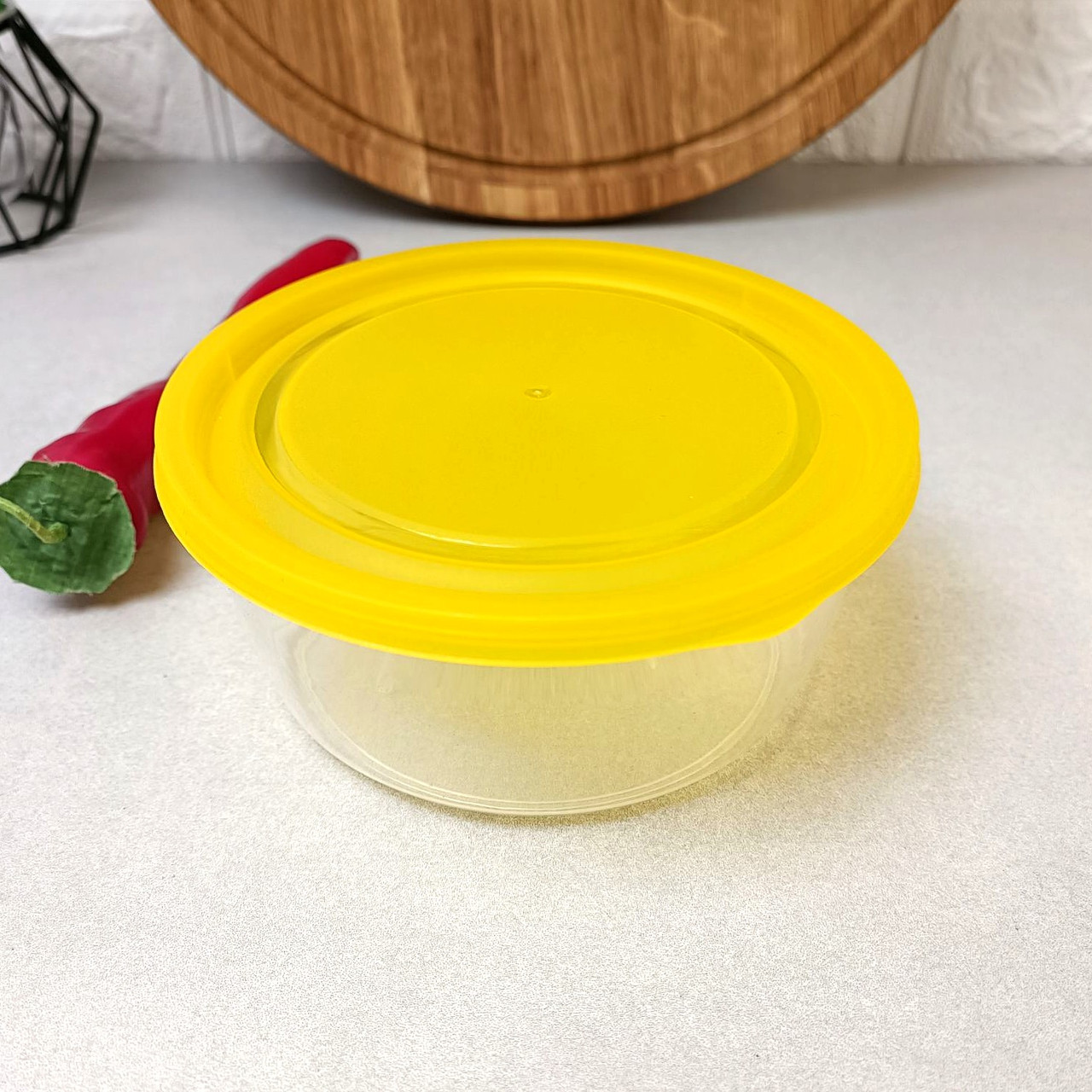 Пластиковий судок для їжі 1,75 л, Економ Ал-пластик, фото 1