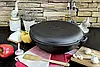 Чавунний казан WOK із кришкою-сковородою, 8 л Brizoll, Брізол W36-3, фото 6