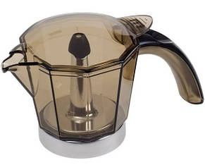 Колба для гейзерної кавоварки DeLonghi Alicia EMK6 EMK6.YL EMKE63 (7313285579) EMK 6 Оригінал, фото 3