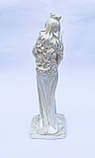 Статуетка - грошовий оберіг богиня Фортуна, колір - срібло, висота 31 див., фото 2