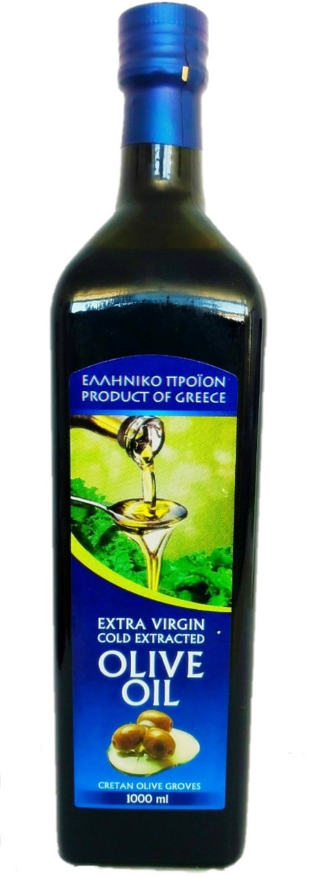 Олія оливкова Extra Virgin Gold Extracted Olive Oil 1л Греція
